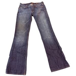 Seven For All Mankind Jeans Womens 27 Bootcut Dark Wash Premium Denim USA